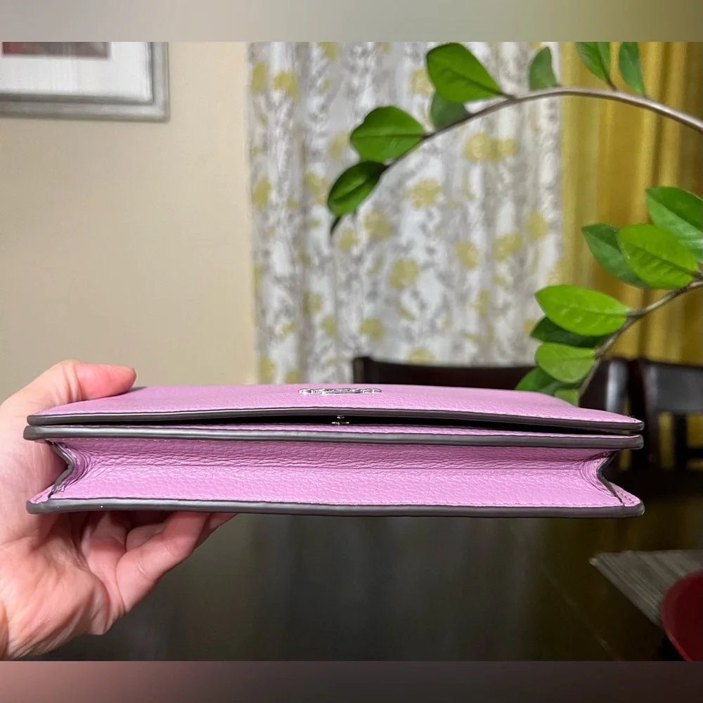 ❌SOLD❌New Coach Anna Foldover Clutch Crossbody Bag - Picture 9 of 9